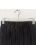 Lyne Halim Skirt Pleats Panjang Hitam, 8178.